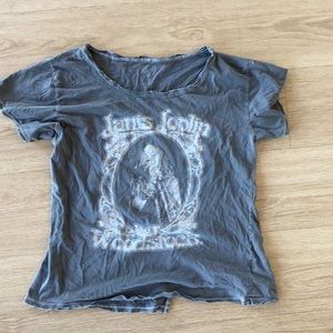 Midnight Rider Janis Joplin vintage style bad tee